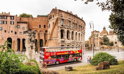 City Sightseeing Rome Hop-on hop-off bustour Tickets voor 24, 48 of 72 uur